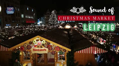 Sound Of Christmas Market In Leipzig Germany독일 라이프치히 크리스마스 마켓 In 4k