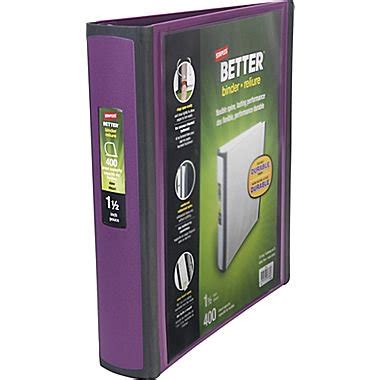You can configure almost all the functions of the controller including. Staples Better 1.5-Inch D 3-Ring View Binder, Plum (22164 ...