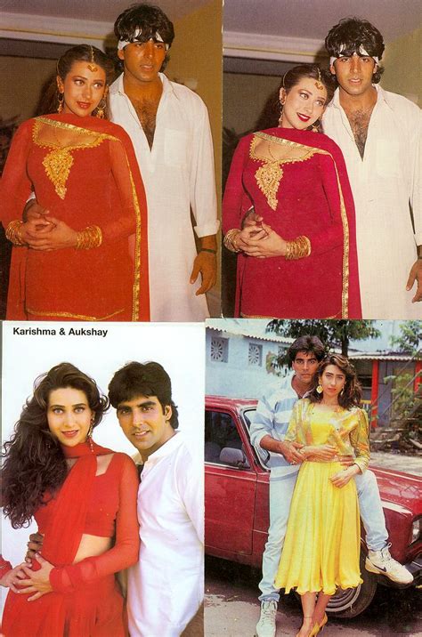 Karishma Kapoor And Akshay Kumar Karisma Kapoor Bollywood Photos