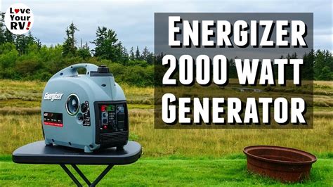Energizer 2000w Portable Generator Review Model Ezv2000p Youtube