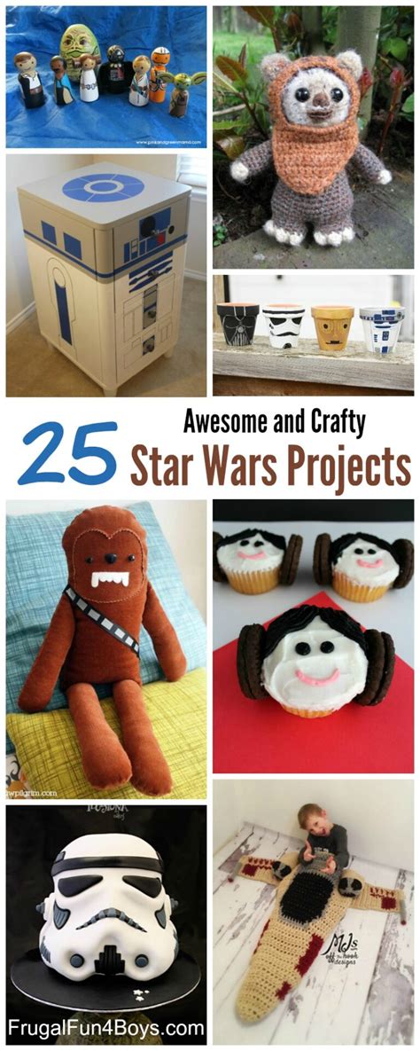 25 Awesome Star Wars Crafts That Fans Will Love Frugal Fun For Boys