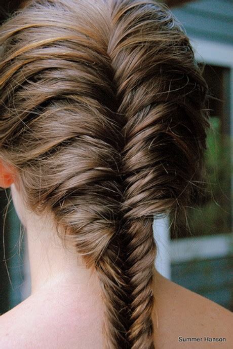 Even the braids that are supposed to be step 5: Beautiful French Fishtail Braid for Long Hair - Hairstyles ...