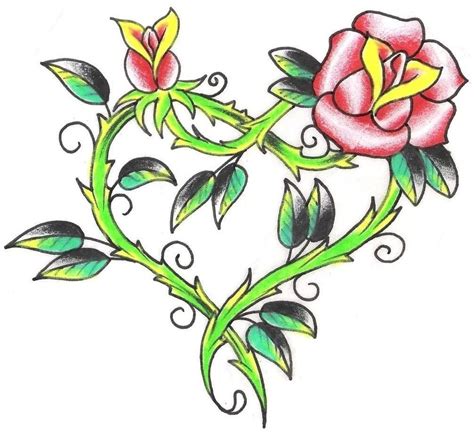 Star And Heart Tattoo Designs Clipart Best