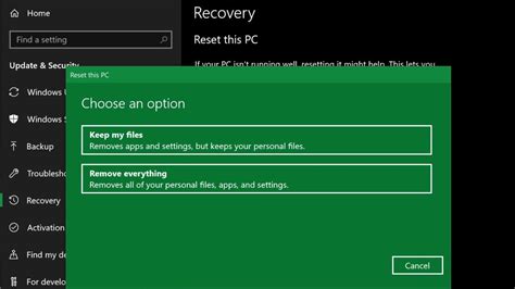System restore isn't actually enabled by default in windows 10, so you'll need to turn it on. How to factory reset Windows 10 | TechRadar
