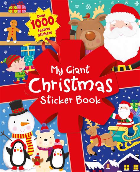 My Giant Christmas Sticker Book Book By Igloobooks Official