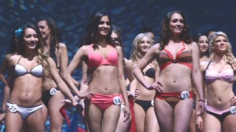 Miss World Canada 2014 Bikini Catwalk Youtube