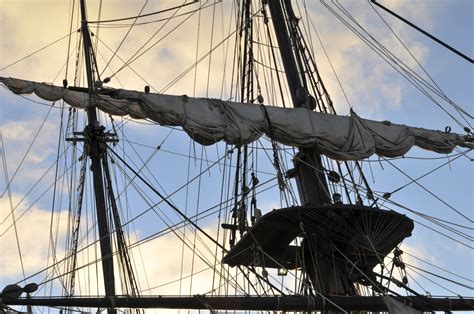 Masts Of Old Sailing Ship Free Stock Photo Public Domain Pictures