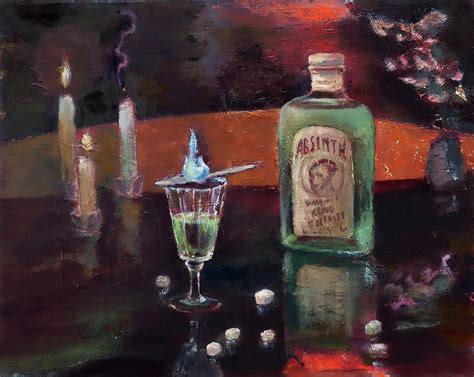 Absinthe Painting By Vera Persiyanova Fine Art America