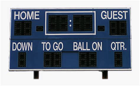 Football Scoreboard Template