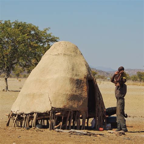 Mud Hut In Himba Tribe Camp Namibia Away With Words Travel Blog