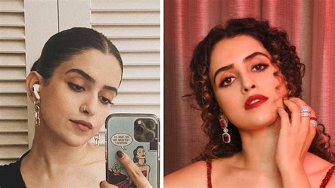 Sanya Malhotra Turns Up The Heat In Racy Cleavage Baring Dresses Check