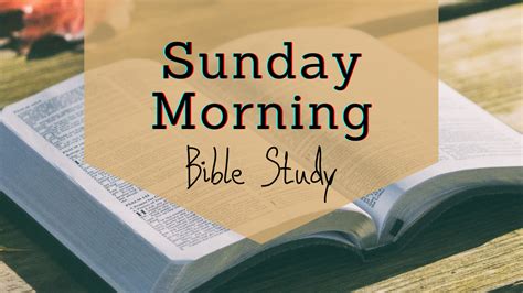 Sunday Morning Bible Study November 22 2020 Fayetteville Church Of