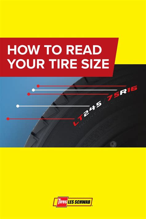 Tire Size Meanings Explained Tyre Size Les Schwab Tire