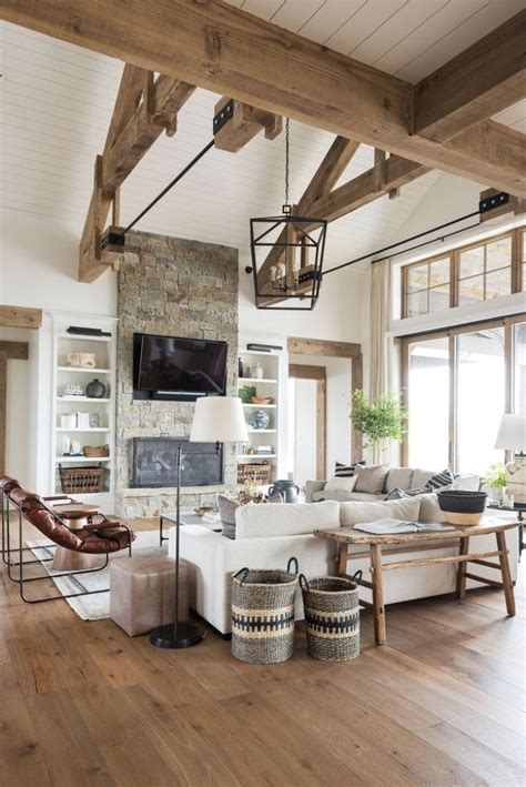 Rustic Farmhouse Meets Modern Chic Rooms Wed Copy Right Now Firefly