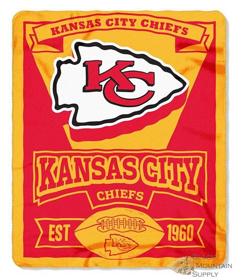 Kansas City Chiefs Throw Blanket Nfl Kansas City Chiefs Kansas City