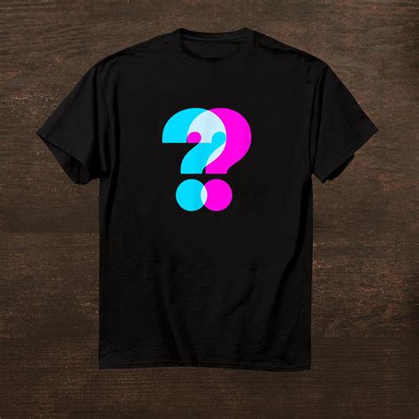 Question Mark Shirt Trippy 3d Effects Grammar Design Shirt Fantasywears