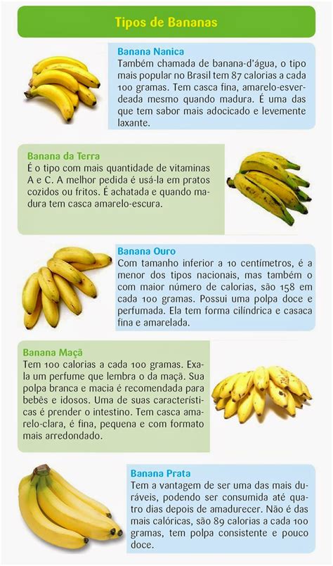 Tipos De Banana Como Identificar E Utilizar Cada Variedade Ideias De