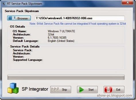 How To Integrate Splitstream Sp1 To Windows 7 Iso Ehow Pc