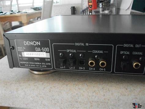 Denon Da 500 Stock Dac With Pcm1702 Digital Chip Ready To Mod For