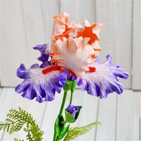 Family owned florist since 69 local delivery flowers The iris flower | Iris flowers, Polymer clay flowers, Clay ...