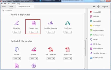 How To Create Fillable Pdf Forms Adobe Acrobat Indyfer