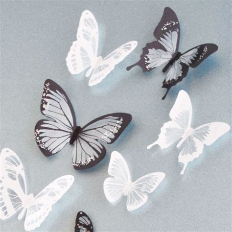 Paper Butterfly Wall Decor Decor Ideasdecor Ideas