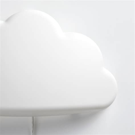 Upplyst Cloud White Led Wall Lamp Popular And Stylish Ikea