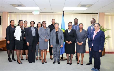 The Caricom Secretariat Ogc Is Visited By Guests From The Supreme