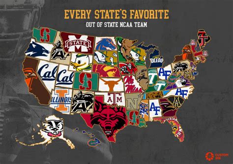 Study Shows Every States Favorite Out Of State Nfl Team Cannot