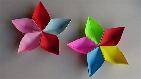 C Mo Hacer Flores De Origami Con Papel C Mo Lo Puedo Hacer
