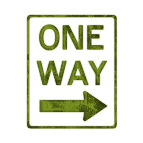 One Way Only Sign Clipart Best