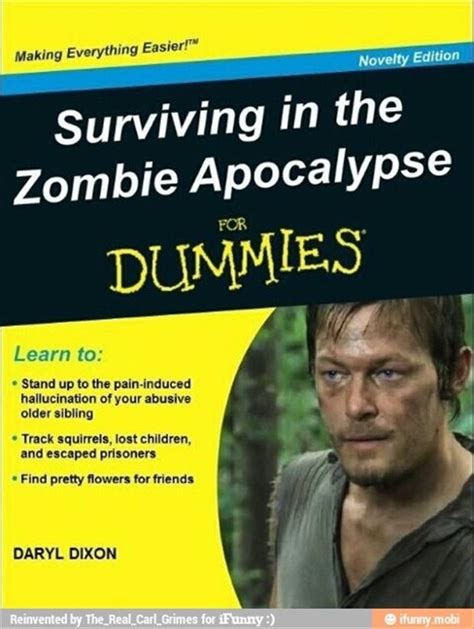 How To Survive The Zombie Apocalypse Funny Books Dump A Day