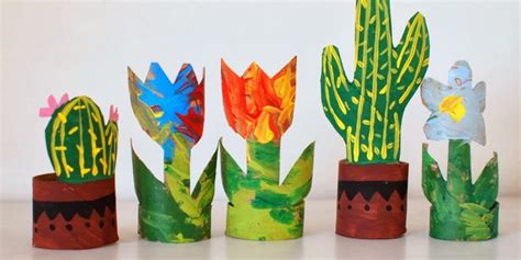 Diy Activity Of The Month Toilet Paper Roll Plants Your Elc