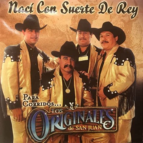 Cd Los Originales De San Juan Naci Con Suerte De Rey 59999 En