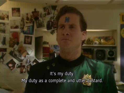 From The Episode Timeslides S3 E5 Rimmer Im Going In To Rescue
