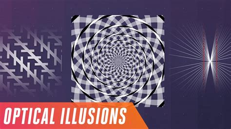 How Optical Illusions Trick Your Brain Youtube