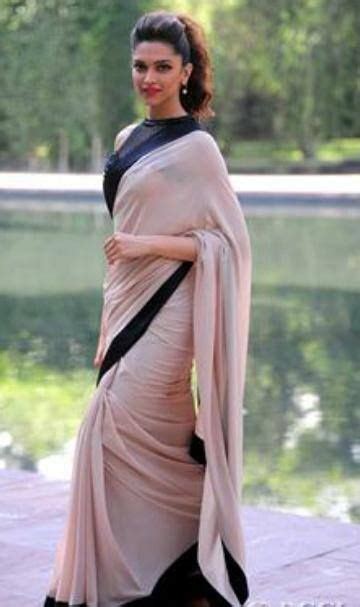 Deepika ♥ Such A Simple Sari And She Still Looks Absolutely Stunning Deepika Padukone Saree