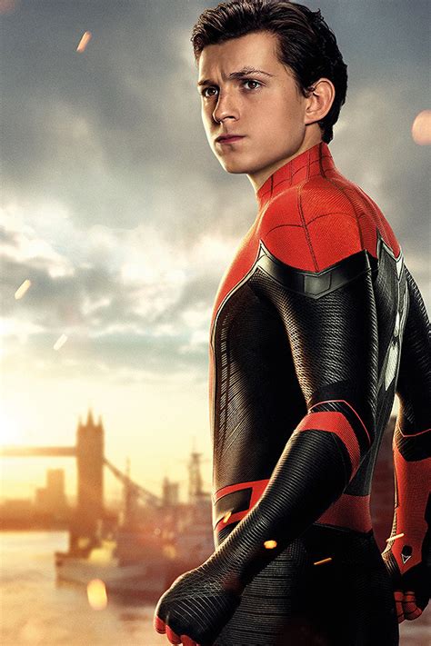 Peter Parker Spider Man Far From Home 2019 Textless Character