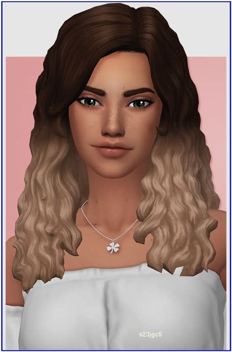 Hair Elliandra Sims Hair Maxis Match Sims 4 Characters