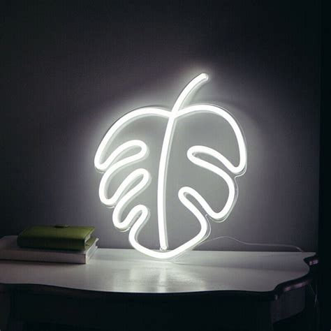 Leaf Neon Light Jaunter Home Touch Of Modern