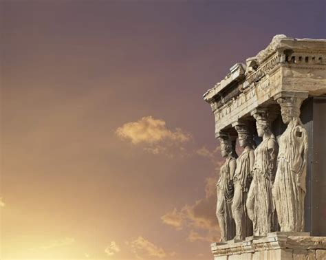 Le Cariatidi Dell Eretteo Di Atene Guida Arch Travel