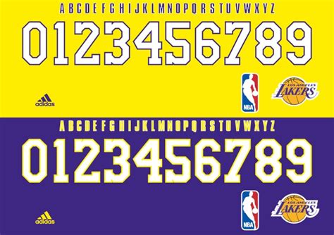 Tipografía La Lakers 2015 Sport Fonts