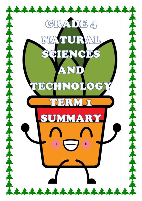 Natural Sciences And Technology Grade Term Notes Teacha