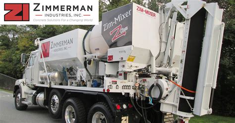 Z Class Volumetric Concrete Mixers Zimmerman Industries Inc