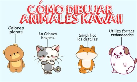 Cómo Dibujar Animales Kawaii 100 ImÁgenes De Dibujos