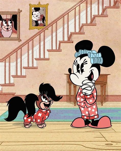 Minnie Daisy Mickey Mouse Shorts Disney Cartoons Disney Art The Best