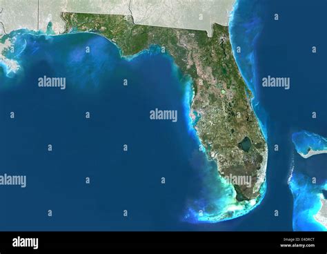 Satellite Map Of Florida