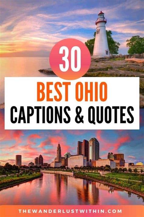 30 Best Ohio Quotes And Instagram Captions For Your Trip To The Buckeye