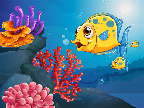 88 Underwater Cartoon Wallpaper Hd Pictures Myweb