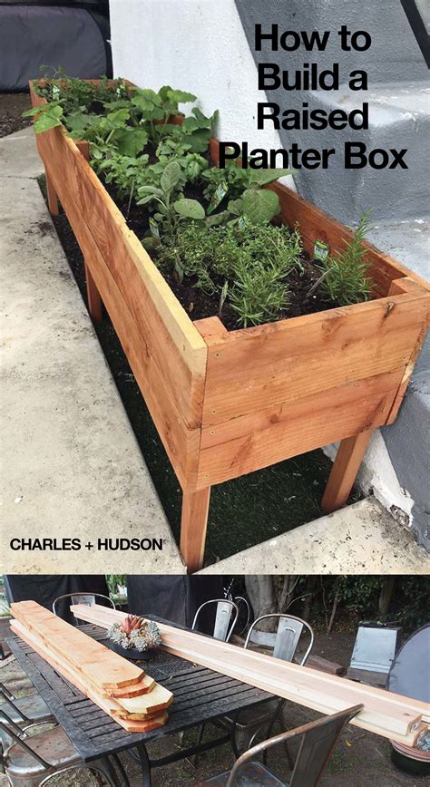 How To Build A Raised Planter Box Garden Box Diy Raised Garden